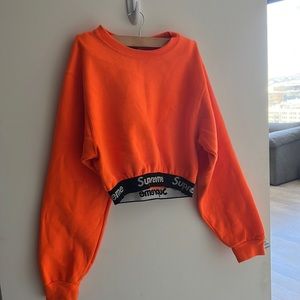 Supreme cropped sweater